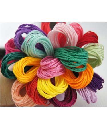 Christmas Cross Stitch Stamped Kit - Santa Claus & Deer Design | 11CT 9x11 Pre-Printed Embroidery Starter Kit for Adults & Kids - Buy Online on GoSupps.com