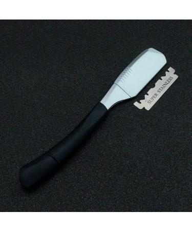 Buy DE Razors | 10 Blades Manual Shaver for Men | Perfect for Beard Face & Body Hair Removal - International Shipping - Buy Online on GoSupps.com