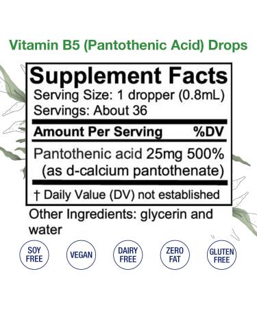 HoneyCombs Liquid Drops 1oz Each Save 10% - Vitamin B5 (Pantothenic Acid) + Vitamin B2 (Riboflavin) + Vitamin B1 (Thiamine) - Buy Online on GoSupps.com