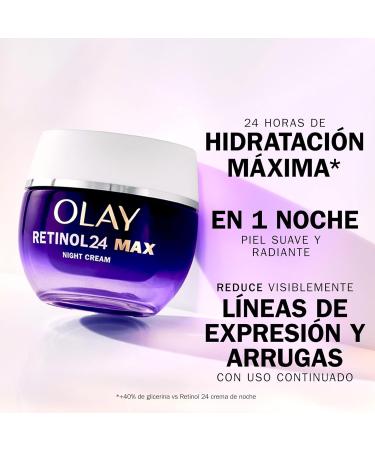  Olay Olay Regenerist Retinol24 Max Night Cream 50ml - Buy Online on GoSupps.com