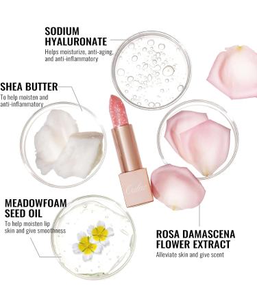 OULAC Halloween Diamond Luster Lipstick black highly pigmented lipstick with fine texture and longlasting moisturizing formula striking lip makeup vegan D07 Monodrama - Buy Online on GoSupps.com