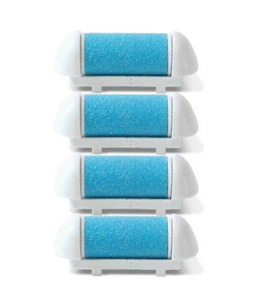 Callus Remover Replacement Rollers by ToiletTree Products. 4 Pack (4 Pack) 4 Count (Pack of 1)