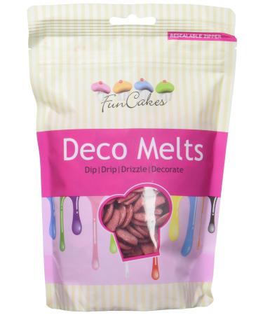 FunCakes Deko Melts red pack of 2 (2 x 250 g) Red (pack of 2)