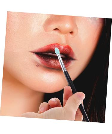SKISUNO 5pcs Silicone Eyeshadow Brush Cosmetic Sponges Eyeshadow Brush Applicator Lip Brush - Buy Online on GoSupps.com