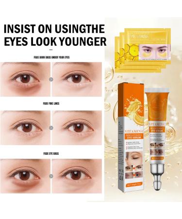 Funnaura Under Eye Cream Dark Circles Under Eyes Black Circle Remover with Vitamin C Puffy Firming Eye Repair Cream - Buy Online on GoSupps.com