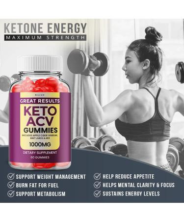 Great Results Keto Gummies - Advanced Formula with Apple Cider Vinegar (60 Gummies) - Buy Online on GoSupps.com