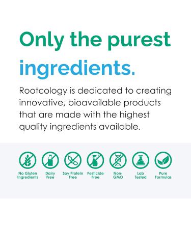 Rootcology by Dr. Izabella Wentz | ProB 50 | 18 Shelf-Stable Probiotic Strains to Support Gut Health and Maintain Bowel Regularity with Bifidobacterium, Lactobacillus and More | 30 Vegetarian Capsules - Buy Online on GoSupps.com