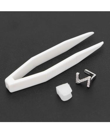 Capital Letter False Tooth Braces Single Hip Hop Fake Teeth Decoration Halloween Tooth Accessories (Silver) Z Silver - Buy Online on GoSupps.com