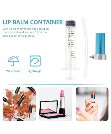 HEALLILY DIY Lipstick Mold Set with Stripper Syringe - Aluminum Lip Gloss Balm Maker Tool for Cosmetic DIY - Buy Online on GoSupps.com
