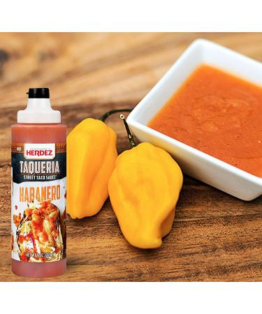 Herdez Taqueria Street Taco Sauce HABANERO - Gluten Free - 2-9 oz Pack - Buy Online on GoSupps.com