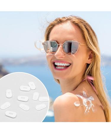 20 Pairs Silicone Nose Pads for Glasses - Non-Slip Replacement Pads for Sunglasses & Optical Frames - Buy Online on GoSupps.com