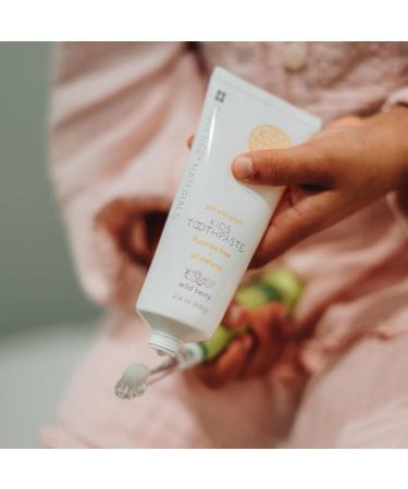 CariFree Naturals Kids Toothpaste | Fluoride-Free 40% Xylitol Organic Wild Berry Flavor pH Elevated Safe if Swallowed Sugar-Free 2.4 oz Dentist Developed (Pack of 4) Wild Berry 2.4 Ounce (Pack of 4) - Buy Online on GoSupps.com