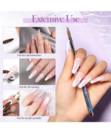BORN PRETTY Acrylic Nail Brush - Professional Kolinsky Brush for Extension Nails | 1PC - Buy Online on GoSupps.com