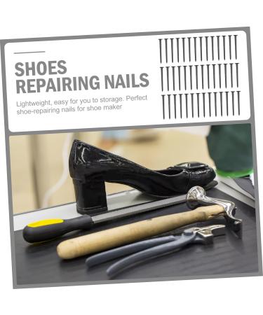ULTECHNOVO 1 Shoe Repair Nails Shoe Nails Hardware Nails Pin Nails Decorative Nails Replacement Shoes Nails Furniture Nails Shoes Nails Repair Miniature Nail Shoe Tacks Boots Iron Heel Black 2.2X0.3cm - Buy Online on GoSupps.com
