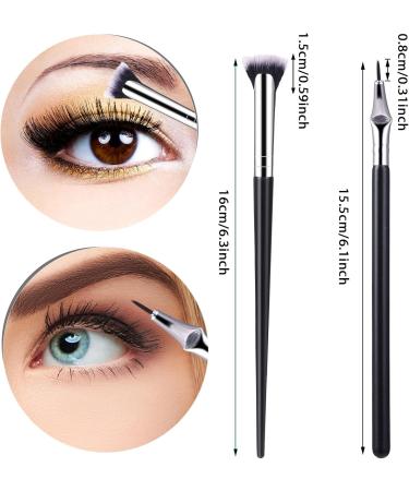 Fan Mascara Brushes 3 Pieces Eyelash Brush Lash Wand for Lashes Eyebrow Brush for Eye Brow Application Prevent Clumping Easy-to-Use Cosmetic Brushes Tool Eye Shadow Brush - Buy Online on GoSupps.com