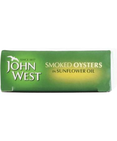 John West Smoked Oysters in Sunflower Oil 85g - Premium Seafood Specialty - Buy Online on GoSupps.com