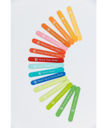 Kimberbell Stabilizer Slap Bands Set - 16 Color-Coded Silicone Organization Bands - 9.5 x 1 - Craft & Sewing Room Organizer - Buy Online on GoSupps.com