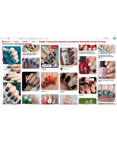 HipGirl French Manicure Kit - 36 Sheets of Nail Art Stickers, Guides, and Decals for Stunning Nail Designs - Buy Online on GoSupps.com