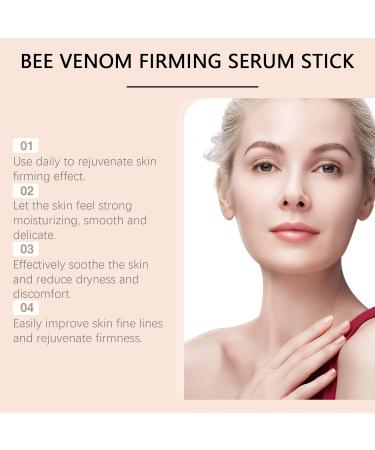 KUQEOA Bee Venom Firming Essence Stick Lift and Firm Skin Advanced Firming Anti-Wrinkle Cream Effective for Wrinkles and Fine Lines (3) - Buy Online on GoSupps.com