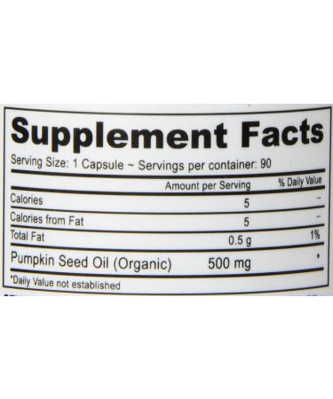 Deva Nutrition Vegan Pumpkin Seed Oil Capsules - 90 Count, Plant-Based Wellness - Buy Online on GoSupps.com