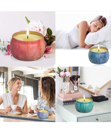 Fragrance Candles Gift Set - 4 Pack 4.4 oz Soy Wax Aromatherapy Candles | Strongly Fragrant Essential Oils for Stress Relief | Perfect for Christmas Birthdays & Mother's Day | Decorative Candles for Home & Bathroom - Buy Online on GoSupps.com