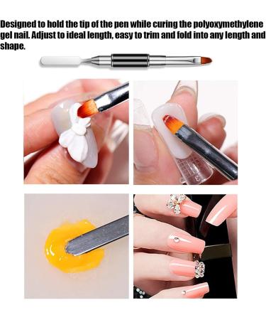 Pokerty9 Nail Art Tips Nail Art Fixing Clamp Easy To Use ABS DIY Nail Art for Nail Salons Nail Art Nail Shops - Buy Online on GoSupps.com