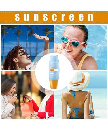 50g Body And Face Sunscreen Sunscreen Cream Moisturizing Whitening Sunblock Sun Protection Factor 50 Non-Greasy Sunscreen For Picnic Camping Swimming And SeasideTravel - Buy Online on GoSupps.com