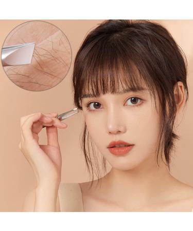 Professional Stainless Steel Eyebrow Tweezers Set - 2pcs Precision Hair Removal & Ingrown Hair Solution - Buy Online on GoSupps.com