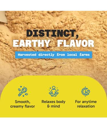 Fiji Vanua Kava-Malo Tonga Kava Drink Powder Medium Grind Traditional Kava Root Powder Easy to Prepare Kava Root Powder with Smooth and Creamy Taste Premium 8oz - Buy Online on GoSupps.com