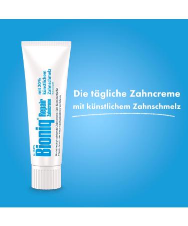 Bioniq Repair Toothpaste - 75 ml | Fluoride-Free Artificial Enamel Repair for Healthy Teeth - Buy Online on GoSupps.com