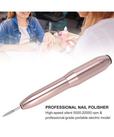 Premium Nail Drill Kit - Electric Nail Files & Polishing Tools for Women & Girls - Gold - Perfect for Fiberglass & Silk Manicures - Buy Online on GoSupps.com