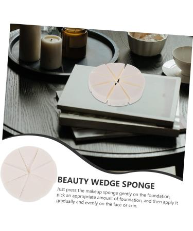 MAGICLULU 8 Sets Triangular Sponge Puff Face Powder Sponge Puff Triangular Puff Esponjas Para Maquillaje Facial Pads Sponges Wedge Sponge for Makeup Cosmetics White Girl Mini - Buy Online on GoSupps.com