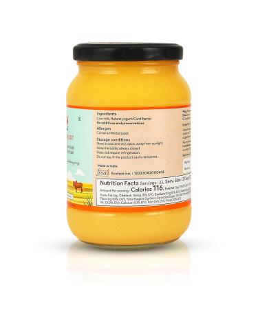 Organic Grass Fed Ghee - Desi Savour | 15 Oz Unsalted Clarified Butter | Gluten Free Keto Paleo Friendly | Lactose Reduced Non-GMO Rich in Vitamins & Omegas - Buy Online on GoSupps.com