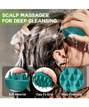 Traitement Gommage Cuir Chevelu au Romarin et Menthe Rafra chissante & Huile de Romarin pour Cheveux & Brosse Massante - Cuir Chevelu Gras et Pelliculaire Soin Capillaire Doux pour des Cheveux Forts - Buy Online on GoSupps.com