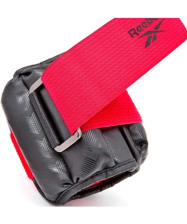 Reebok Premium Ankle/Wrist Weights 1 KG - Adjustable Fitness Gear for Enhanced Workouts | International Shipping Available - Buy Online on GoSupps.com
