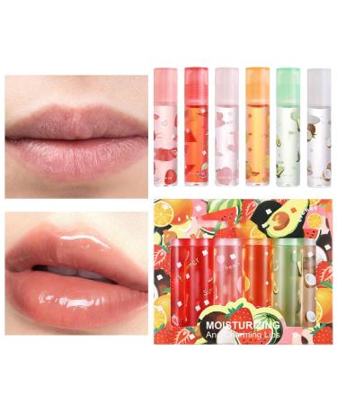 Kasmole Clear Lip Gloss Set | Clear Scented Lip Oil for Nourishing Lips - Cosmetics for Young Girls for Dates Travel Home Kasmole