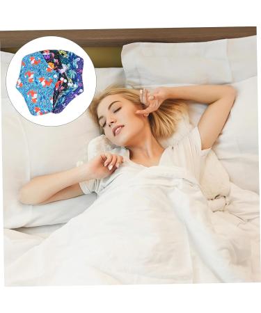 Healvian 6pcs Maternity Sanitary Napkin Panties | Bamboo Menstrual Pad Set for Women | Washable & Stay Dry Cloth Pads - Buy Online on GoSupps.com