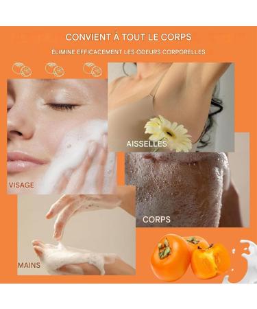  WJnflQN Shower Soap Skin Cleansing Product 100g | Natural Skin Cleansing Product for Men and Women Moisturizing Eliminates Body Odors - Buy Online on GoSupps.com