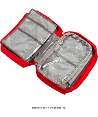 Tatonka First Aid M Bag - Empty First Aid Kit with Divider & Belt Loop - 26x13.5x8 cm - Black - Buy Online on GoSupps.com