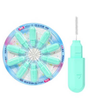 Interdental brush green 1.0 mm