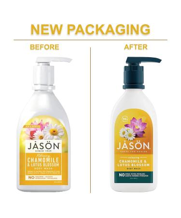 JASON Natural Relaxing Chamomile & Lotus Blossom Body Wash 30 oz - Buy Online on GoSupps.com