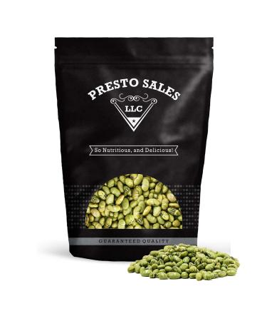 Edamame beans, Dry roasted salted, Nutritional, Fresh, NON-GMO, Low-Calorie Vegetarian, Packed in a 5 lbs. (80 oz.) resealable pouch bag by Presto Sales LLC 5 Pound (Pack of 1)