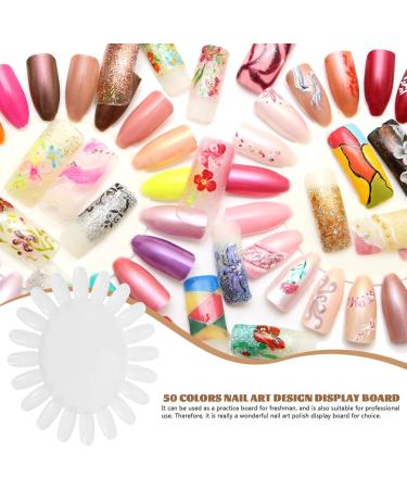 MAGICLULU 1 Nail Polish Color Card Nail Color Show Card Nail Wheel Nail Display Wheel Nail Gel Color Card Nail Color Wheel Nail Art Display Wheel Nail Polish Color Wheel Manicure - Buy Online on GoSupps.com