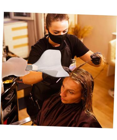 Healeved 2pi ces cran Facial Pour Laque De Coiffure Protecteur De Cheveux Noirs De Salon De Coiffure R utilisable Des Yeux Pour Coupe Et - Buy Online on GoSupps.com