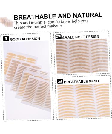 FOMIYES 50 Sheet Lace Double Eyelid Sticker Makeup Tape Instant Eye Lift Decal Eye Makeup Supplies Woman - Buy Online on GoSupps.com