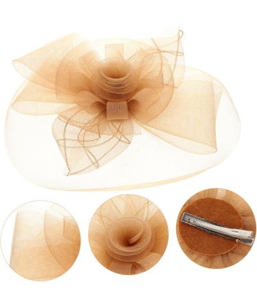 GALPADA 1pc Mesh Top Hat Hairpin Fascinator Hat with Veil Womens Headbands Turban Headband Mini Hair Clips for Women Clipper Grippers Women Hair Accessories Cocktail The Flowers Women's - Buy Online on GoSupps.com
