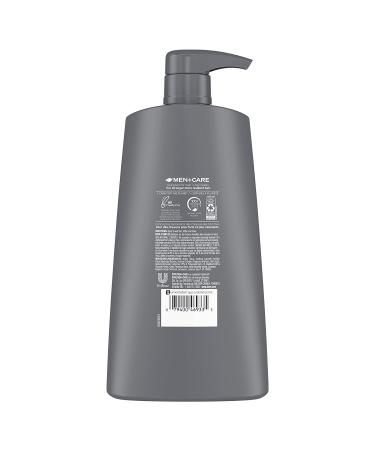 Dove Men+Care Charcoal + Clay Shampoo - 3 Pack, 25.4 oz | Healthy Hair with Natural Cleansers - Buy Online on GoSupps.com