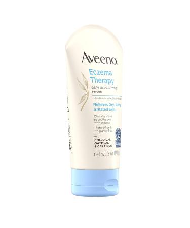 Aveeno Eczema Therapy Moisturizing Cream 5oz - Soothes and Relieves Itchy, Dry Skin - Buy Online on GoSupps.com