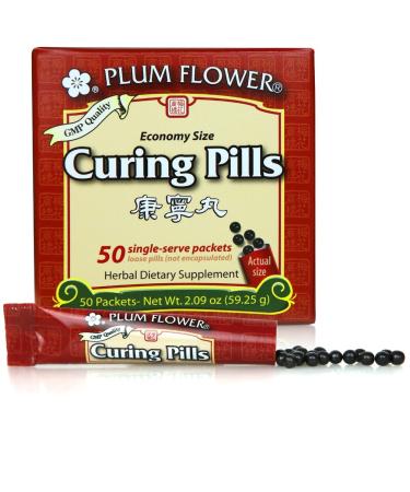 Curing Pills (Stick Pak) - Kang Ning Wan - Economy - Plum Flower by Mayway (Pack of 50) 2.09 Ounce (Pack of 1)