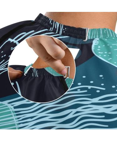Waterproof Barber Cape - Green Jellyfish & Cheetah Haircut Bib for Men & Women | Unisex Hair Cutting Cape (8rp1a) - Buy Now - Buy Online on GoSupps.com